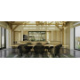 Avril HB dining chair, high back. Avril collection in an interior