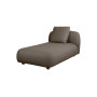Cane-line Capture chaise lounge module, taupe