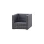 Cane-line Chester lounge chair, graphite
