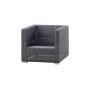 Cane-line Chester lounge chair, graphite