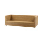Cane-line Chester 3-seater sofa, natural