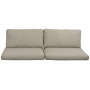 Cane-line Chester 3-seater sofa cushion set, Rise Desert sand