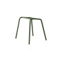 Cane-line Choice base della sedia con 4 gambe per esterni, alluminio, verde scuro