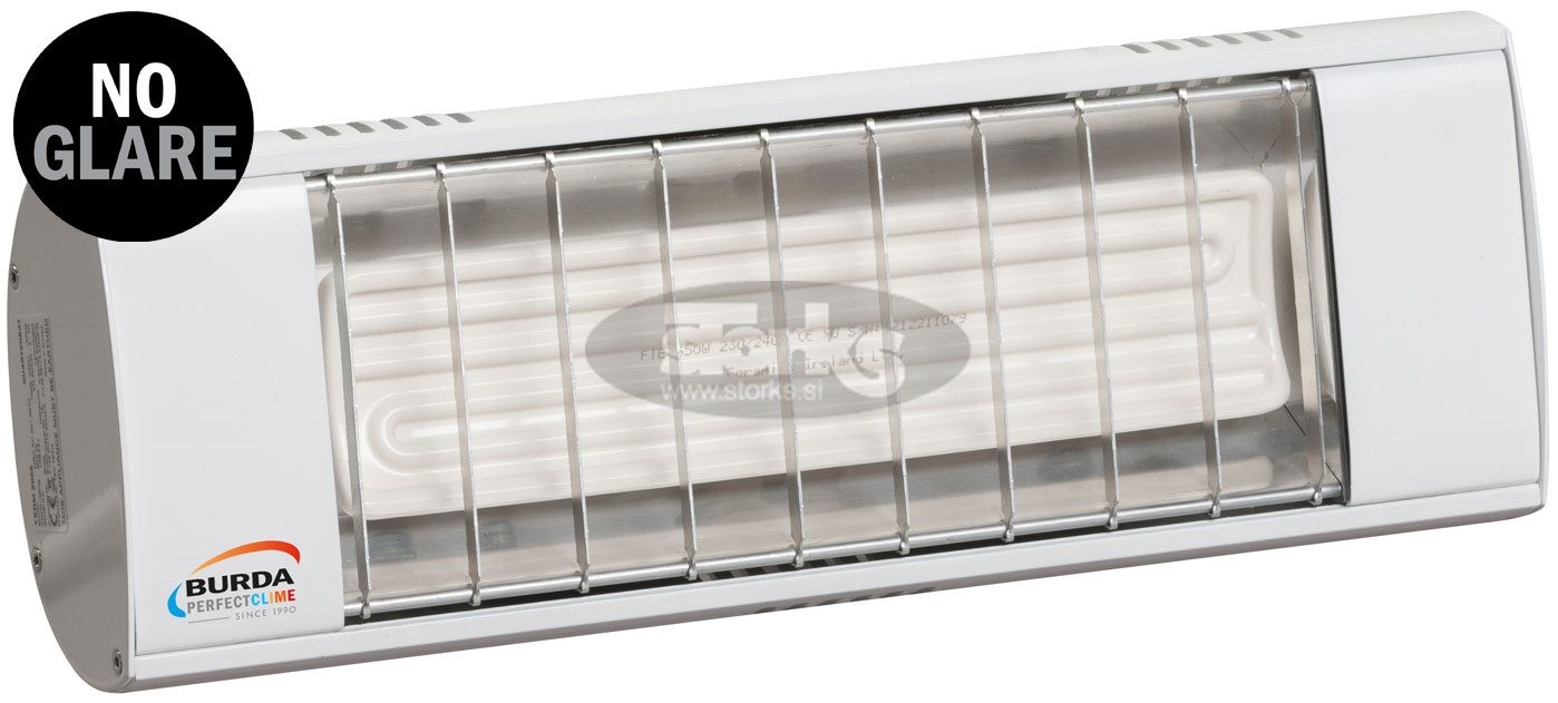 TERM 2000 No Glare IP20 infrardeči grelec, 1x 650W