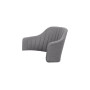 Cane-line Choice rivestimento schienale per sedia da pranzo per esterni, Rise grigio