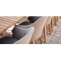 Cane-line Choice dining chair upholstery back cover (outdoor), close-up