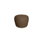 Cane-line Circle small footstool, umber brown