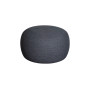 Cane-line Circle large footstool, dark grey
