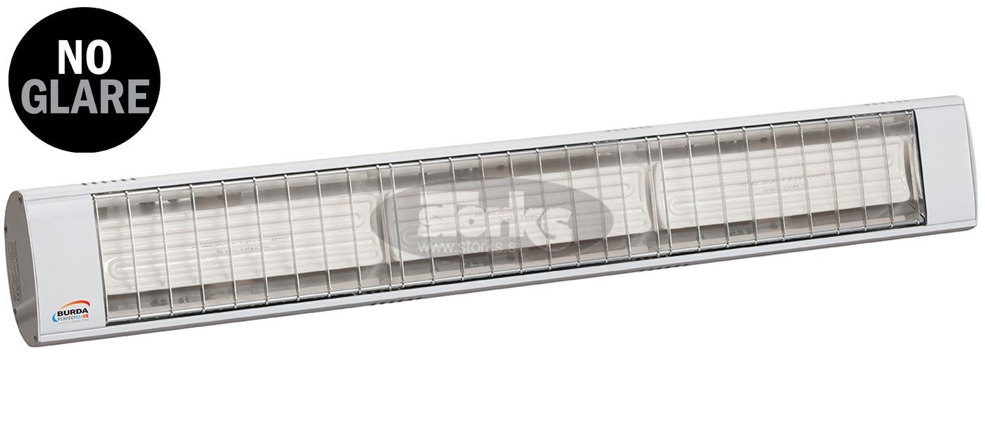 TERM 2000 No Glare IP20 infrardeči grelec, 3x 650W