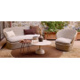 Cane-line Coast poltrona lounge girevole