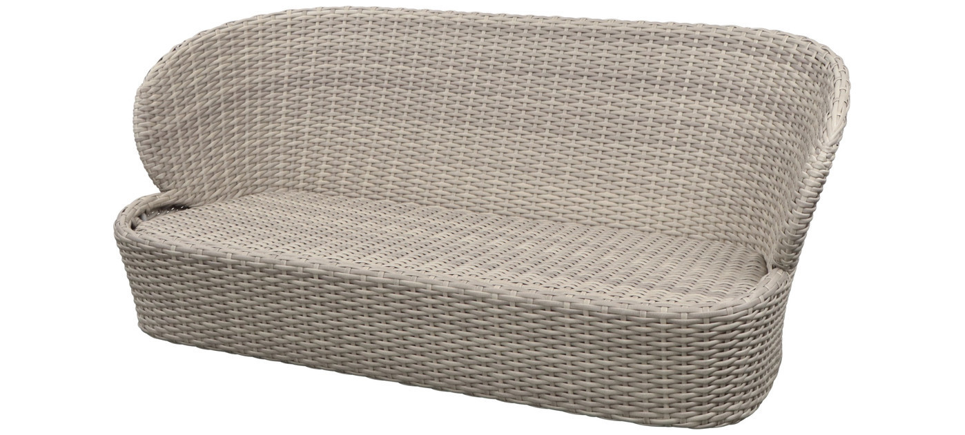 Cane-line Coast sofa za 2,5 osobe, pješčana