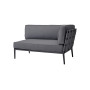 Cane-line Conic levi modul dvoseda, siva
