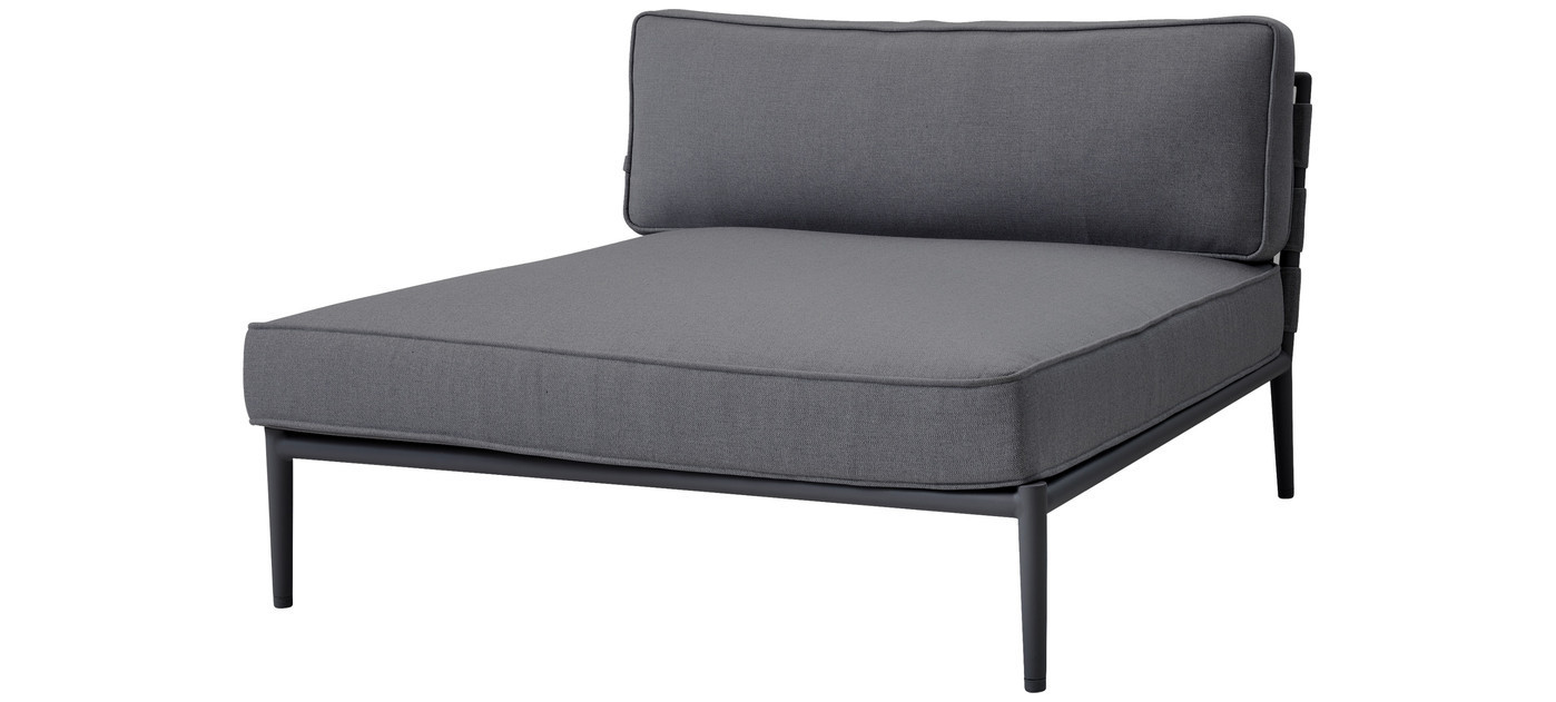 Cane-line Conic Daybed-Modul, Grau
