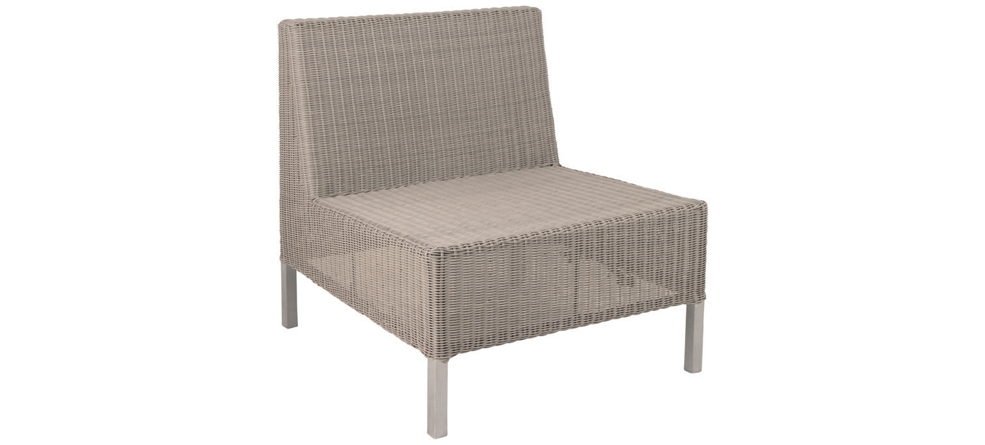 Cane-line Connect dining lounge single module, taupe