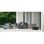 Cane-line Connect dining lounge 2-seater sofa left module