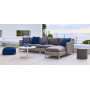 Cane-line Connect 2-Sitzer-Sofamodul links für Dining-Lounge