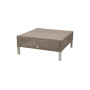 Cane-line Connect footstool, taupe