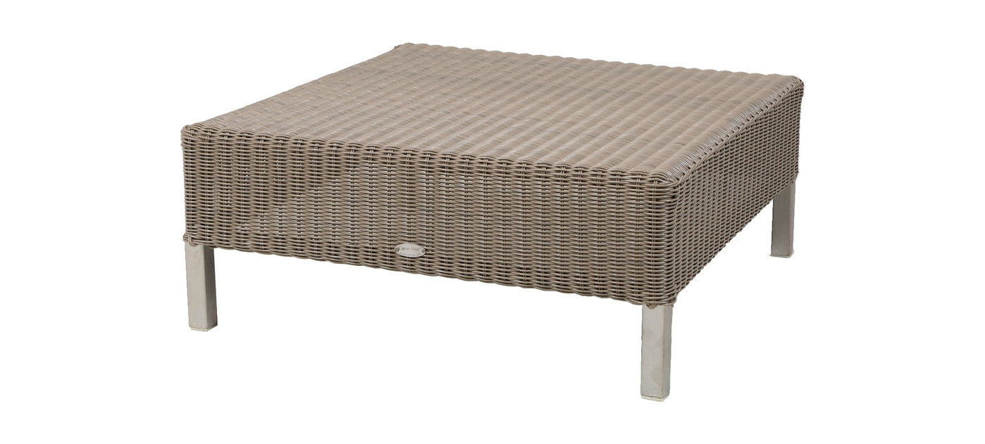 Cane-line Connect footstool, taupe