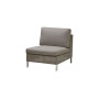Cane-line Connect enosedni modul, taupe, komplet blazin Natté taupe