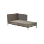 Cane-line Connect lijevi modul ležaljke, taupe