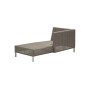 Cane-line Connect modulo chaise longue sinistro, tortora