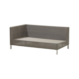 Cane-line Connect 2-seater sofa right module, taupe