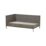 Cane-line Connect 2-seater sofa right module, taupe