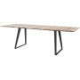Cane-line Copenhagen Esstisch mit 83 cm Verlängerung, Teak/Lavagrau