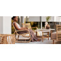 Cane-line Curve lounge fotelja za vanjske prostore
