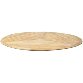 Cane-line Tischplatte Ø 144 cm, Teak, geometrisch