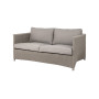 Cane-line Diamond 2-Sitzer-Sofa, Taupe, Cane-line Soft Rope