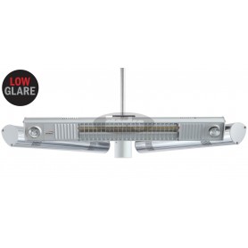 TERM TOWER HANGING HORIZONTAL L&H IP65 viseči infrardeč grelec z osvetlitvijo
