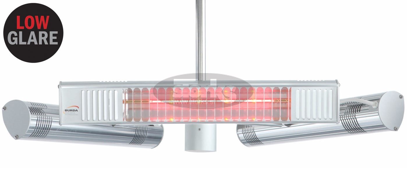 TERM TOWER HANGING HORIZONTAL IP67 viseči infrardeč grelec