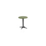 Cane-line Drop tavolo bistrot, grigio lava, Ø 45 cm, alluminio, verde oliva