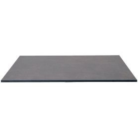 Cane-line Tischplatte 75 x 75 cm, HPL-Schichtstoff, Dunkelgrau strukturiert