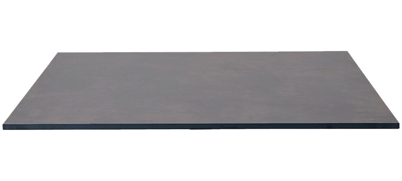 Cane-line table top 75 x 75 cm, high pressure laminate, dark grey structure