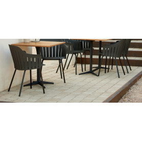 Cane-line piano del tavolo 130 x 72 cm, teak