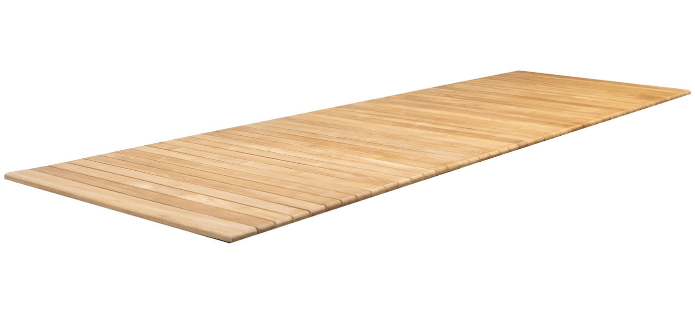 Cane-line table top 320 x 100 cm, teak, extension
