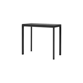 Cane-line Drop bar table, lava grey, 150 x 75 cm, ceramic, Fossil black
