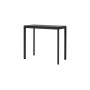 Cane-line Drop barska miza, lava siva, 150 x 75 cm, keramika, Fossil črna