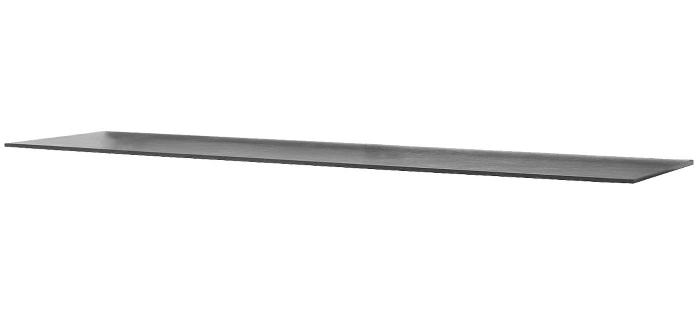 Cane-line mizna plošča 200 x 50 cm, keramika, Fossil črna