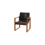 Cane-line Endless poltrona lounge, grigio scuro/teak