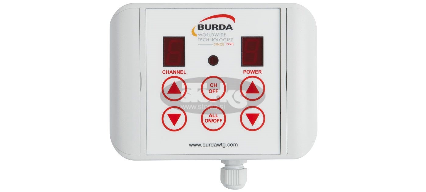 KEYPAD for 9 ZONE dimmer, IP65