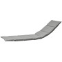 Cane-line Escape sunbed cushion, Natté Grey