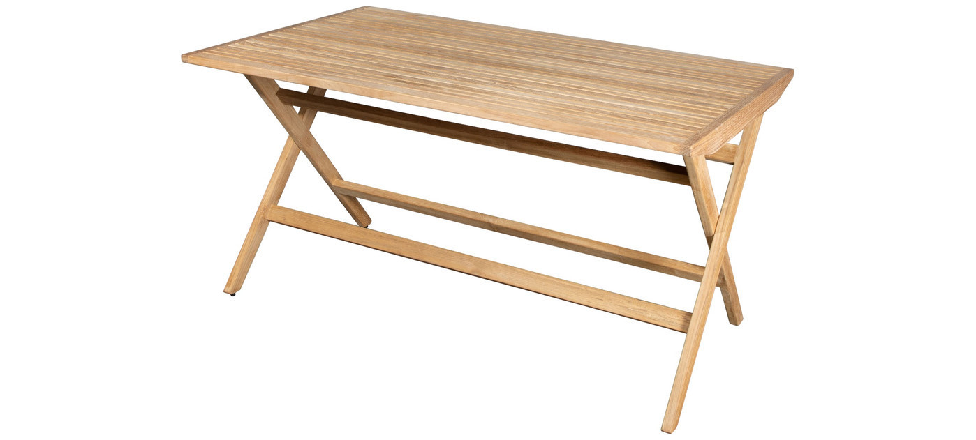 Cane-line Flip large folding table, teak