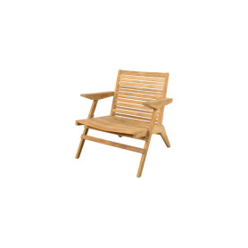 Cane-line Flip lounge chair, teak