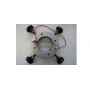 Mast holder for 4 heaters