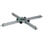 Mast holder for 4 heaters