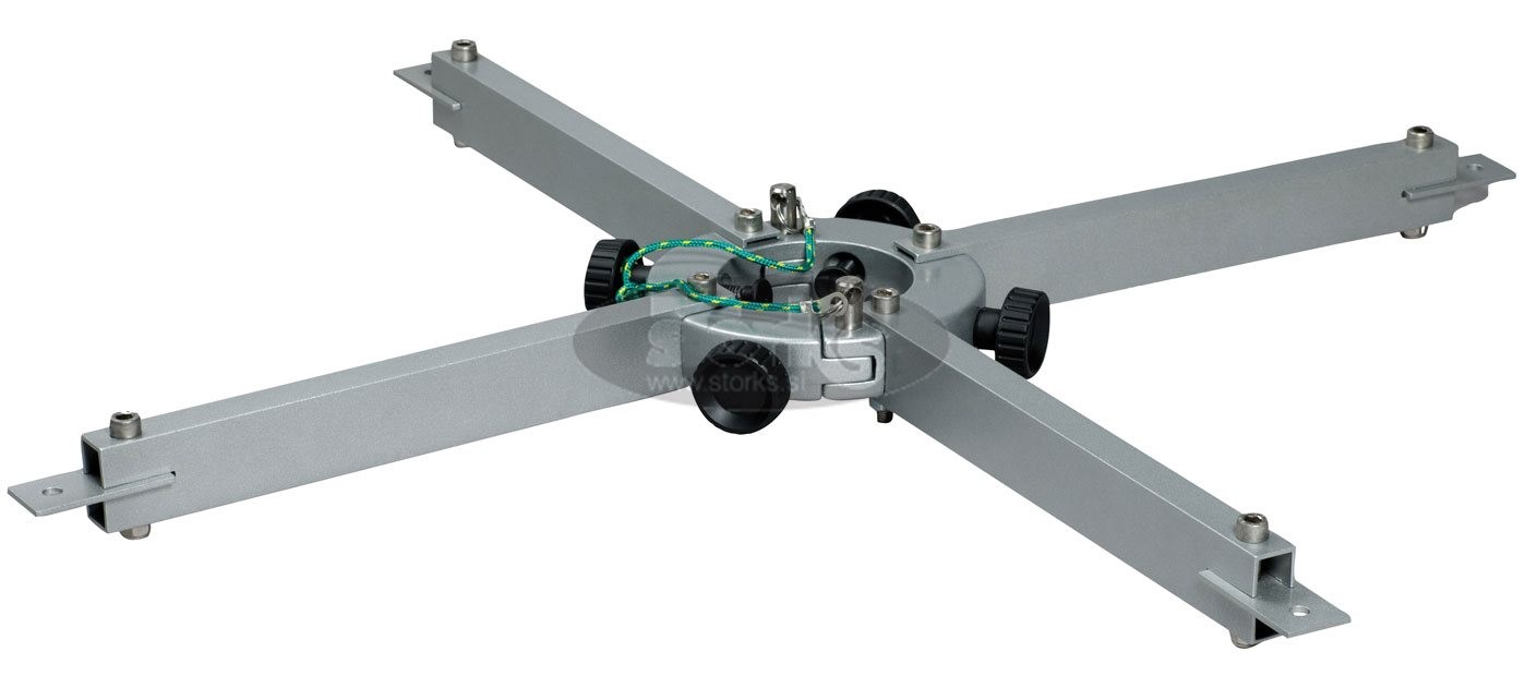 Mast holder for 4 heaters