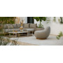 Cane-line Gem poltrona lounge con base girevole in teak
